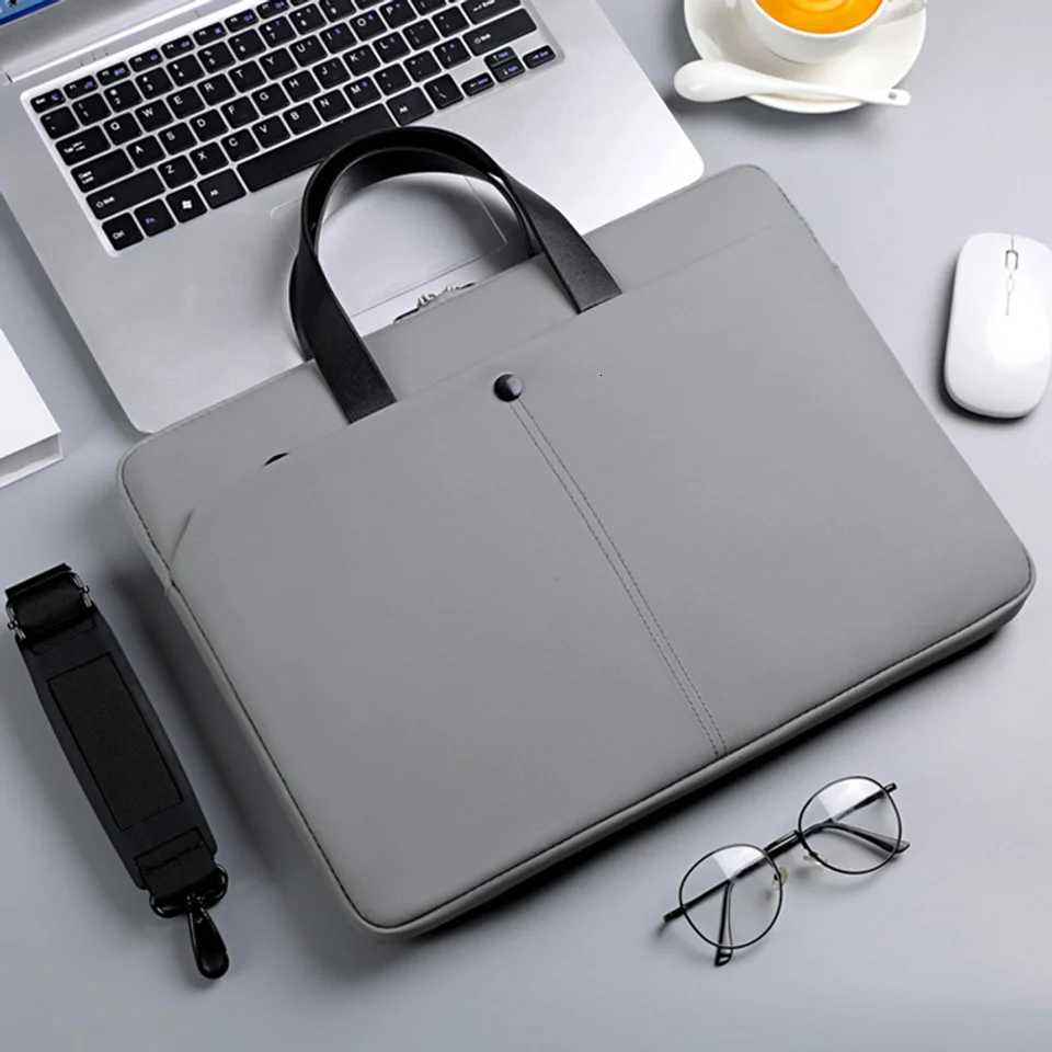 New Business Commuter Laptop Bag 1415 Inch Waterproof Crossbody Bag Handheld Briefcase W251022