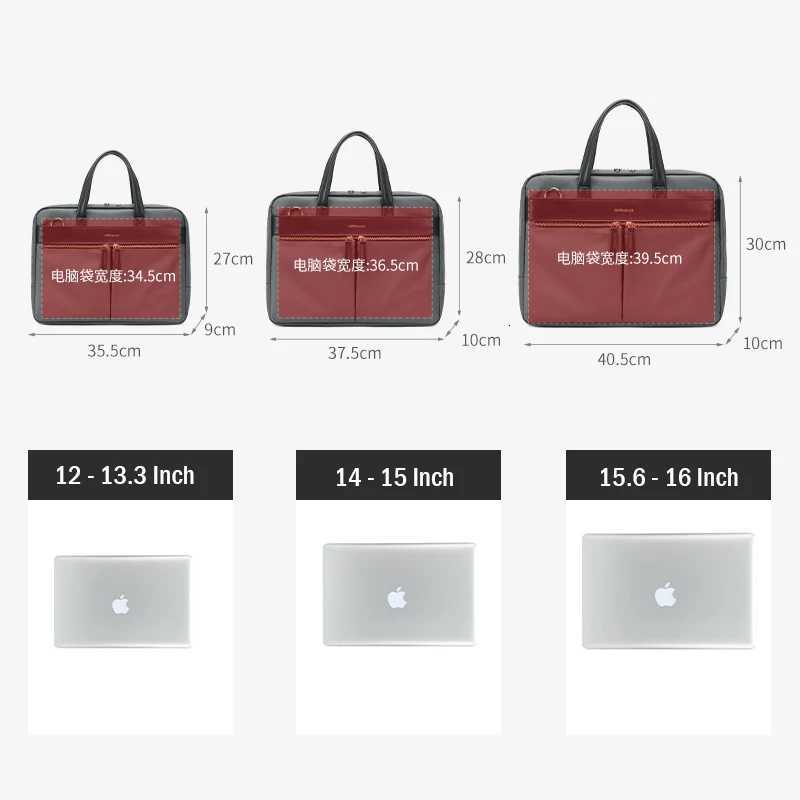 Fashion Womens Notebook Briefcase For 133 15 16 Inch Laptop Crossbody Bag Shoulder Bags Business Travel Office Ladies W251022