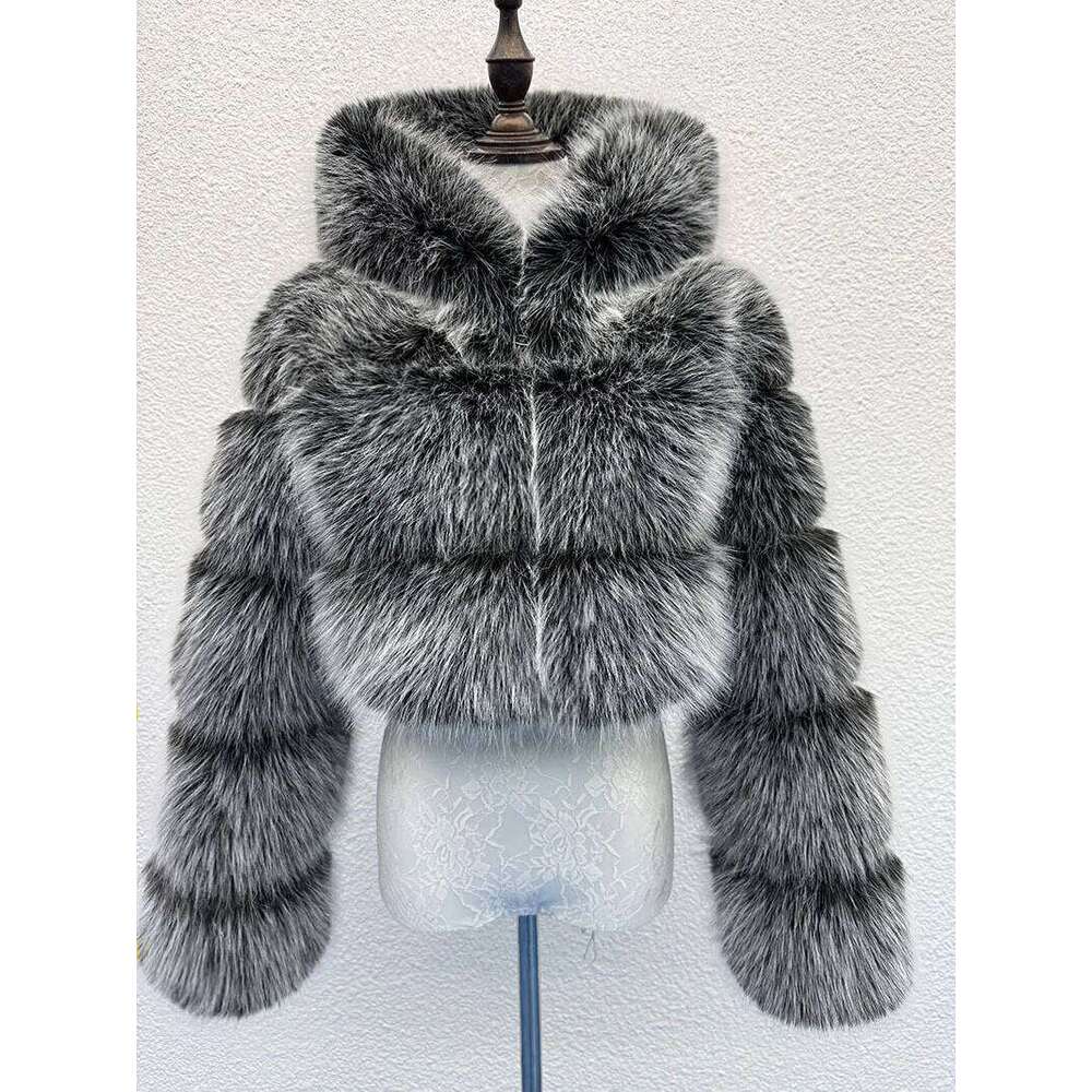 ZADORIN High Quality Hooded Short Coat Woman Clothing Winter Furry Faux Jacket New in Coats & Jackets Fur Top Sexy