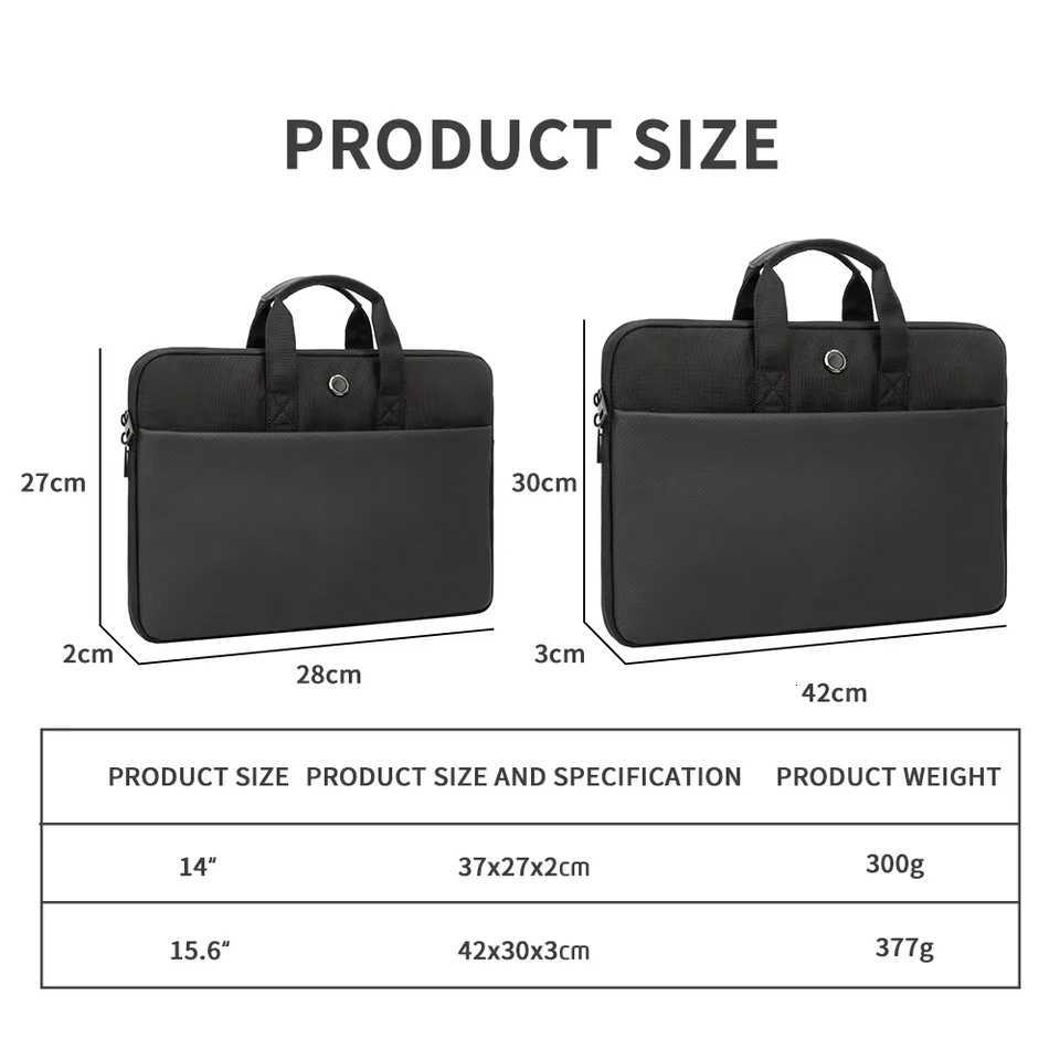 Laptop Bag 14 156 Inch Notebook Handbag For Macbook Case Portable Laptop Sleeve For HP Dell Acer Computer Briefcase Travel Bags W251022