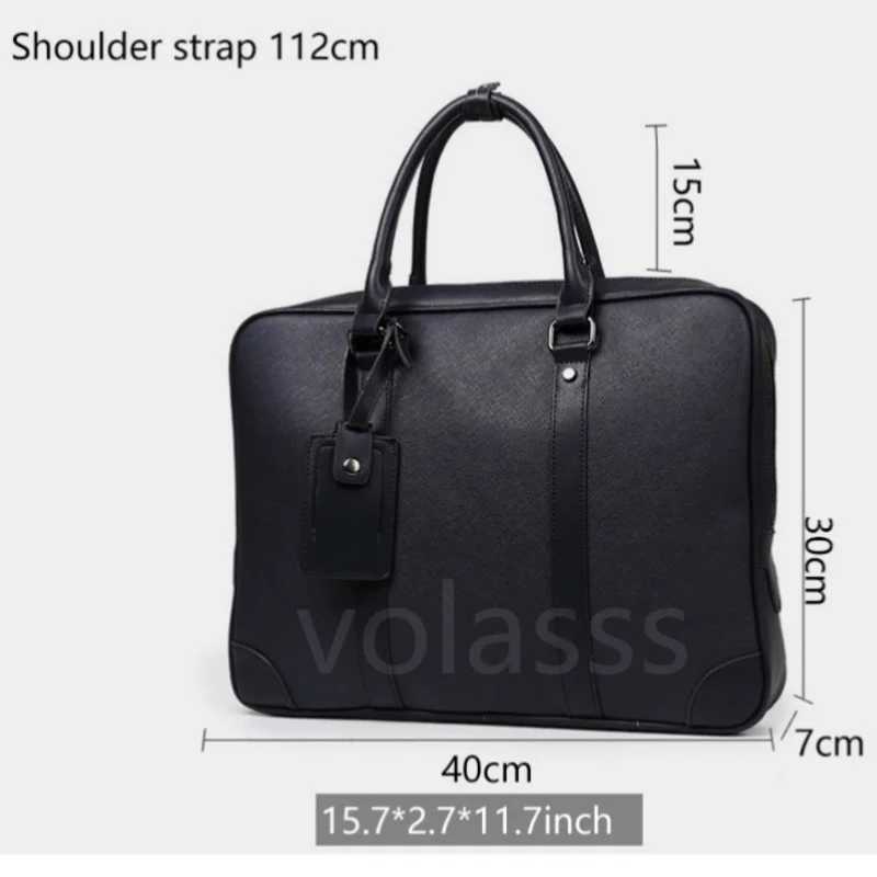 New Men Messenger Computer Bag Man 14inch Leather Laptop Briefcase Handbag Single Bolso Bags Bandolera Hombre Sac Homme Women W251022