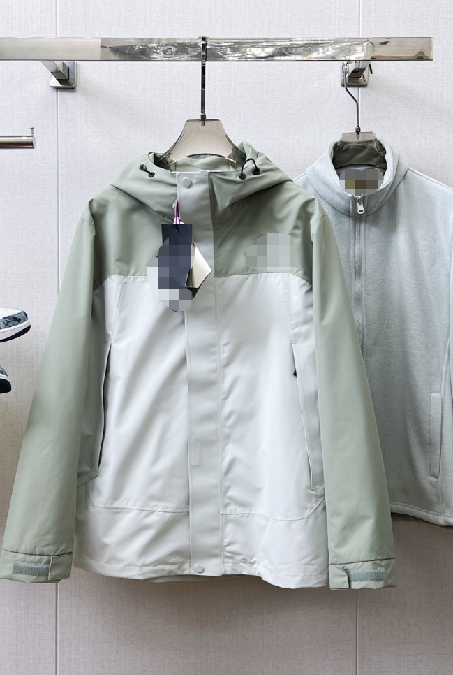 P Designer Spring New Sht Style -spired Baseball f Women Block Casual Jacket Top XJ06