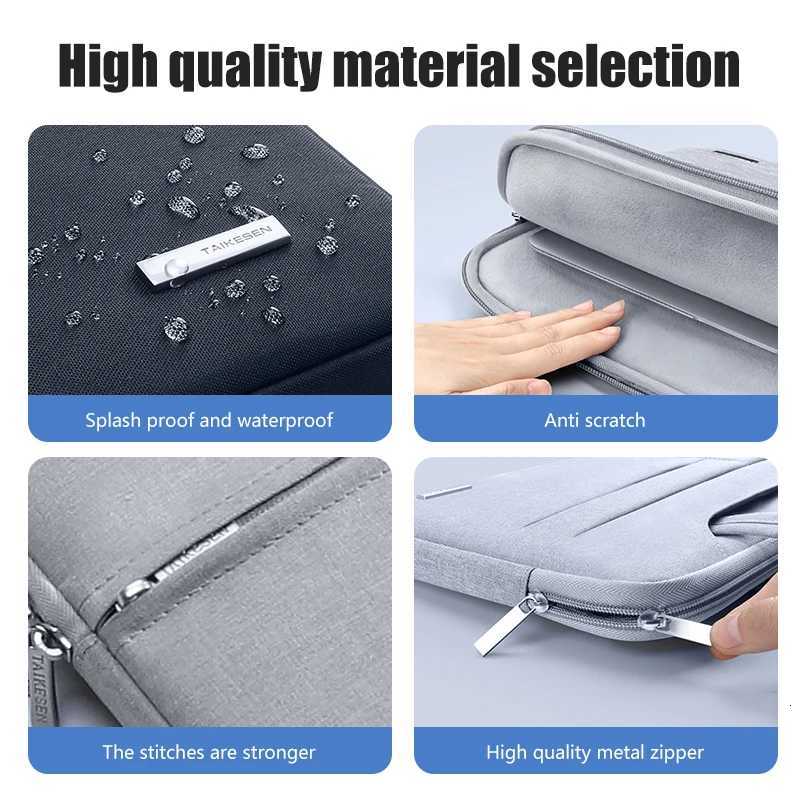 Laptop Bag 133 156 14 INCH Waterproof Notebook Case Sleeve For Macbook Air Pro 13 15 Computer Shoulder Handbag Briefcase Bag W251022