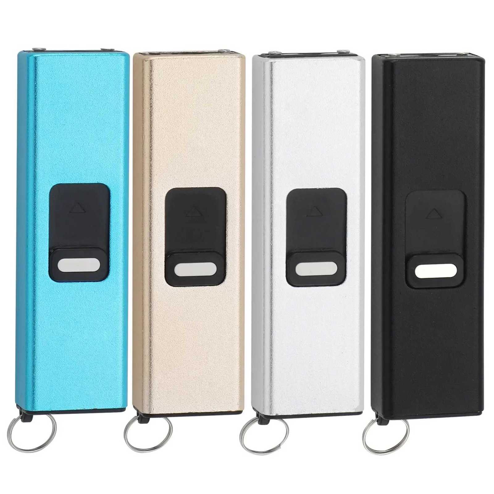 USB Rechargeable Portable Metal Lighters Pulse Single Arc Lighter Flameless Plasma Creative Mens Selected Selfdefense Tool C251022