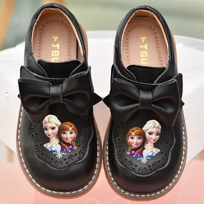 Disney Girls Leather Shoes Lolita Princess Shoes Soft Sole Shoes Spring Childrens Leather Spring Autumn Little Girl Shoes H251022