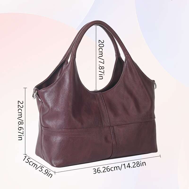 Women's Genuine Leather Crossbody Handbag Elegant Retro Designer Purse With Adjustable Strap Top Handle, Golden-Tone Hardware, Zipper Closure,