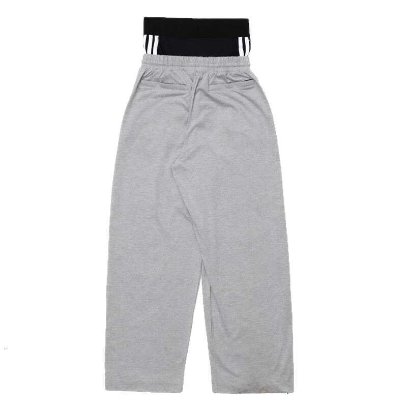 American Street Style Double Casual for Men and Women Y2K Harajuku Straight Pants High Waist Hip Hop Sweatpants