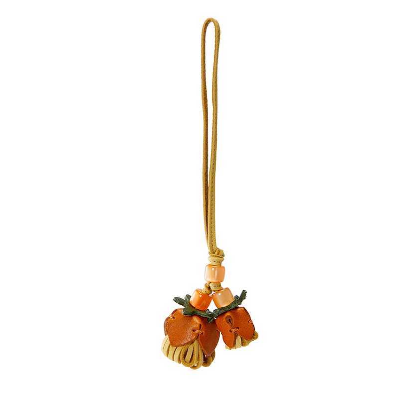 Flower bag charm for women bag fashion highend gift delicate flower ball healing string bag accessories J251121