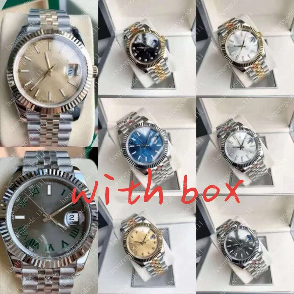 men watch 41mm 36mm dia watches women 31mm size mechanical Fashion Wristwatches Stainless steel waterproof gold Orologio di Lusso montre