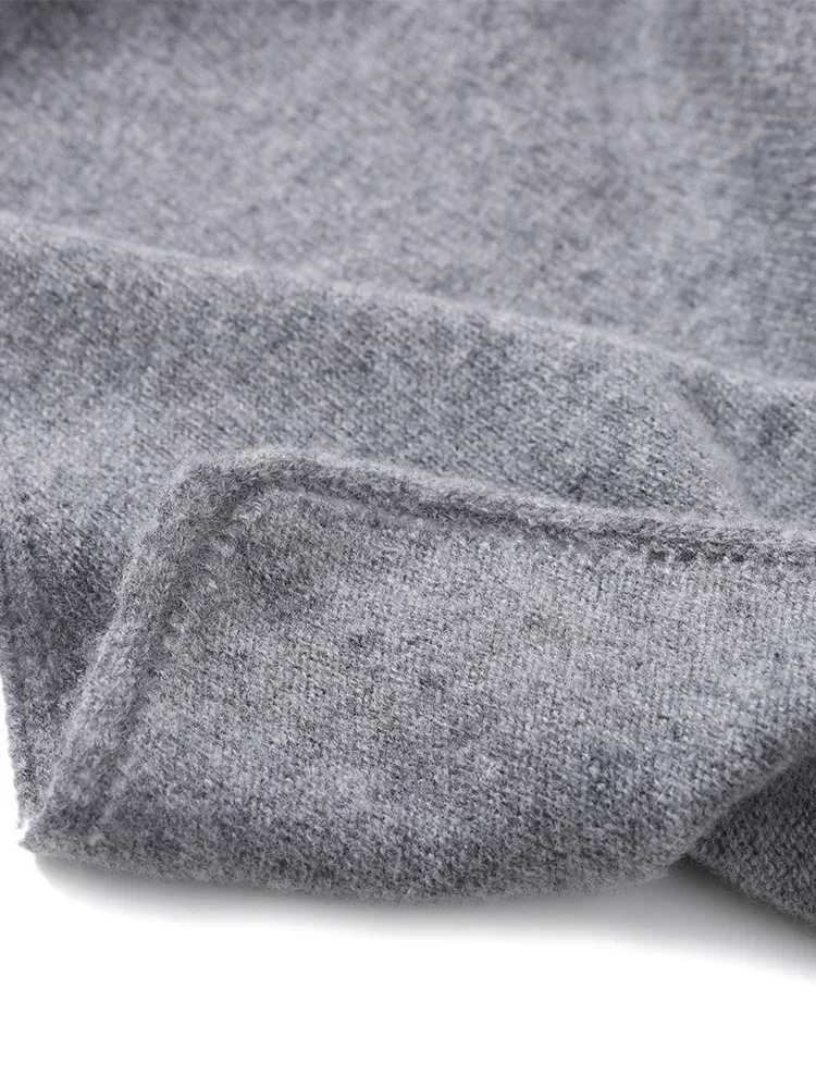 2024 Trend Large Triangle Shawl Scarf 100 Wool Women Knitted Accessories Cape Casual Soft Warm Cappa Cozy Black Gray Red J251129