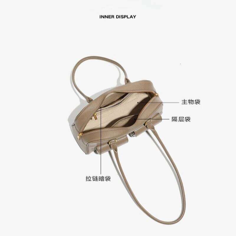 Niche Design Women Underarm Vintage Commuter Handbags Genuine Leather Shoulder Bags For Female Girls Travel Purses Suotong1022