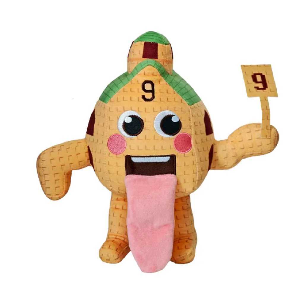 New steal a brainrot Sammy Jandel plush Funny No 9 No 67 Plush Tongue Spitting Handheld Number 9 Stuffed Digital Doll Toy GiftL251022