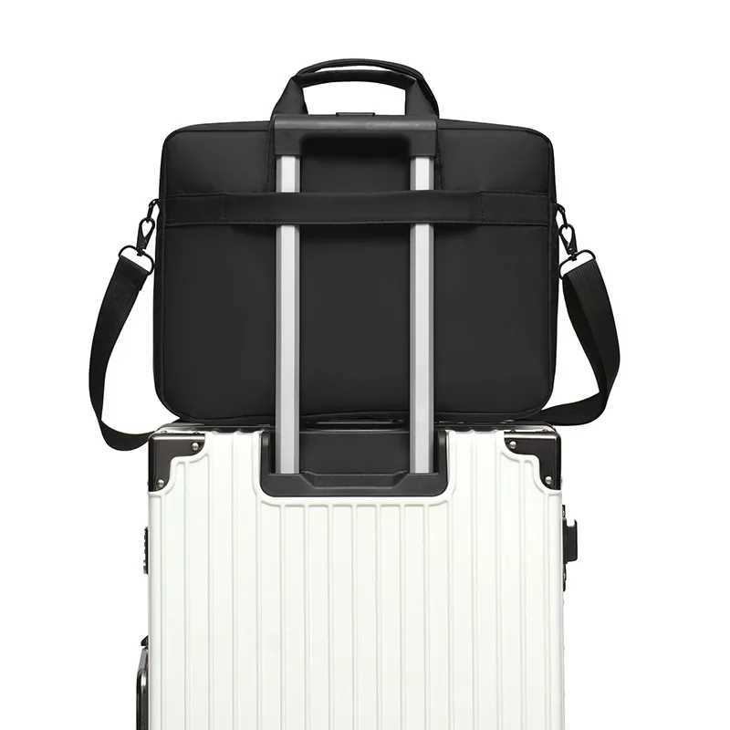 Oxford Cloth Portable Laptop Bag High Appearance Anti Fall Large Capacity Briefcase Mens Single Shoulder Diagonal Cross Bag W251022