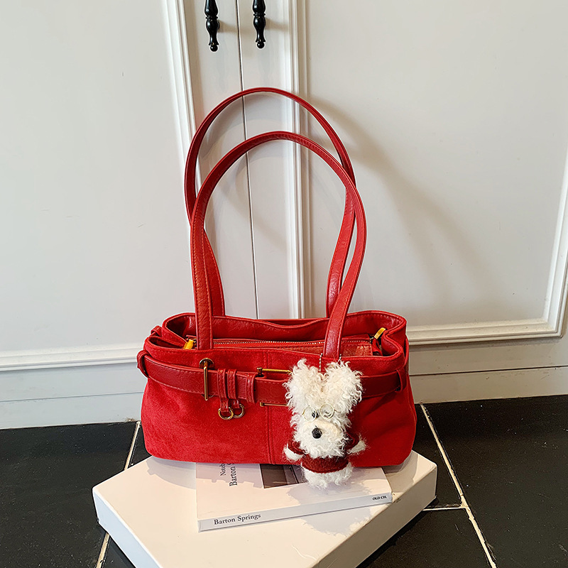 Luxury Brand Designer Bag Niche High-End Commuter Single Shoulder Bag For Women 2025 New Autumn Winter Versatile Matte Underarm Bag