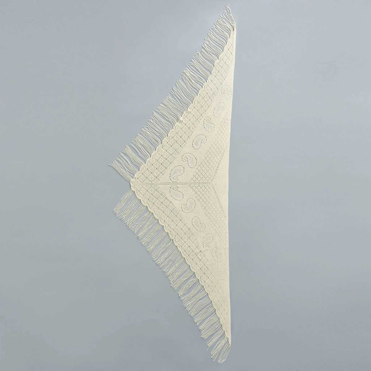 Knit Hollow Out Fake Collar Warm Tassel Shawl Scarf Fashion Pullover Lightweight Solid Knitted Large Scarfs Women Muffler Wrap J251118