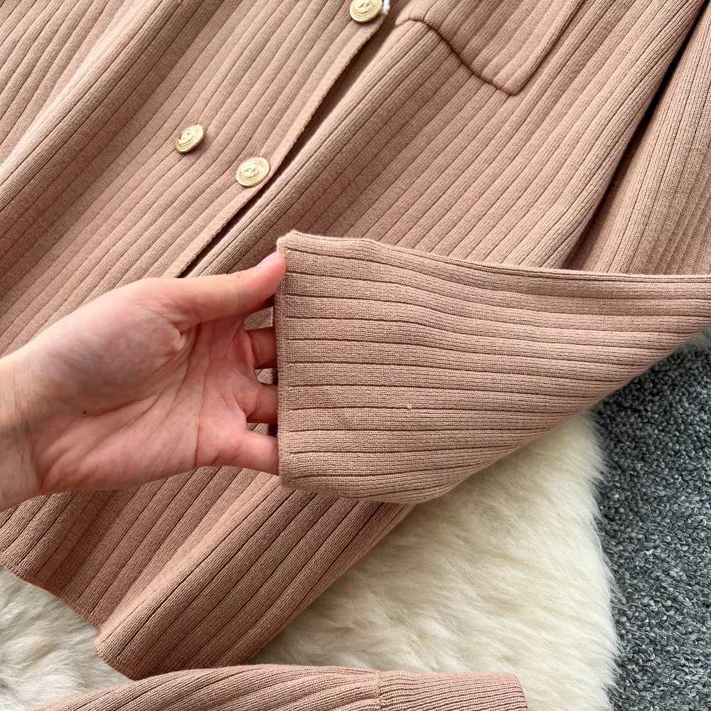 Pants Set Women Two Piece Sets Hooded Matching Sets Sweatshirts Long Pants High Waist Knitted Splice Y2k Casual Jogger 2025T251022