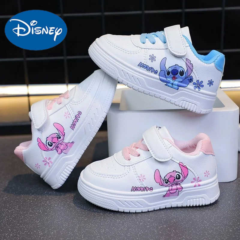 Disney New kids Stitch princess cute Casual shoes nonslip soft bottom sports shoes for girl gift eu size 2031 H251022