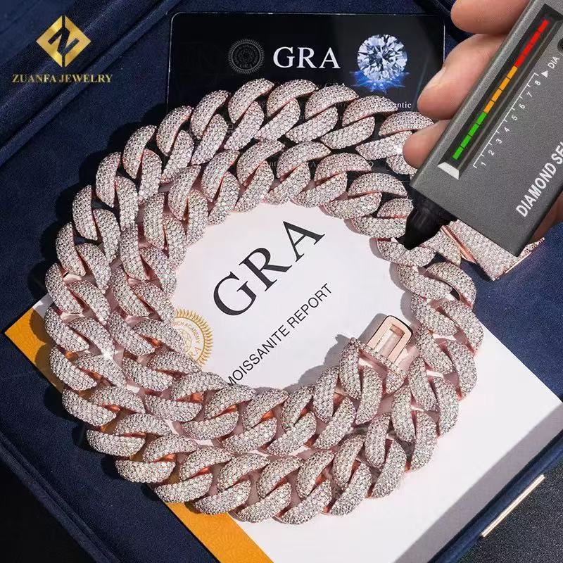 Chic Unisex Statement Accessory: Hypoallergenic Sterling Silver Knotwork Choker Necklace featuring Genuine Lab-Created Diamond Alternative