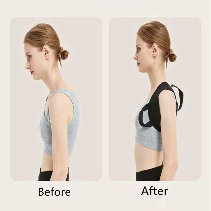 Back Brace Posture Corrector Belt Lumbar Shoulder Support Breathable Elastic Back Posture Correction Back Spine Orthopedic Brace1 D251022