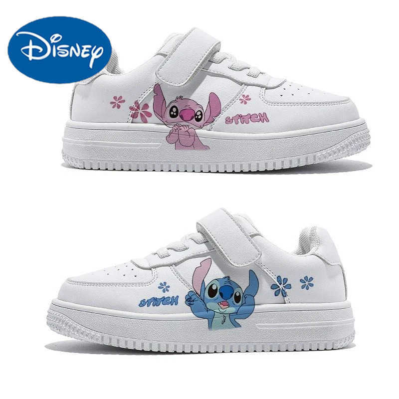 Disney kids Stitch princess cute Casual shoes nonslip soft bottom sports shoes for girl gift eu size 2637 H251022