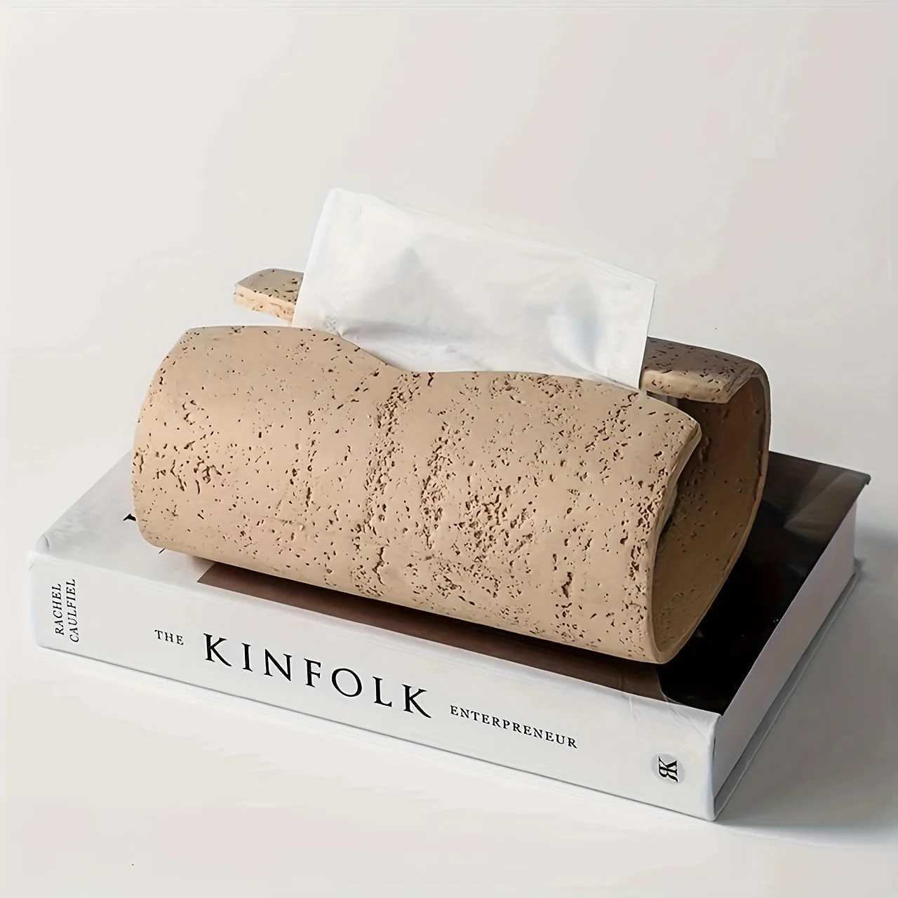 Crossborder bestselling resin tissue box simple European and style tissue box Y251022