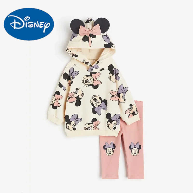 Disney Autumn Clothes Hooded Tops For Boys Girls New Style Fashion Casual Sweatshirts Mickey Full Print Long Sleeve Hoodies H251022
