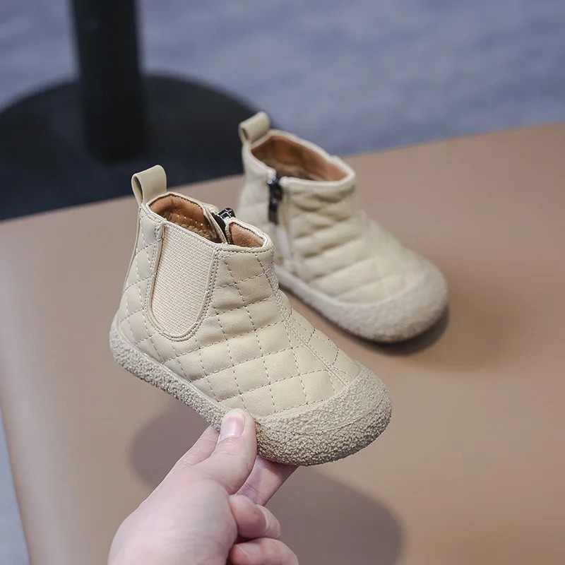 Winter Boots for Baby Boys Outdoor Girls Snow Plush Children Cotton Shoes Nonslip Kids Casual Infant Toddler 251022