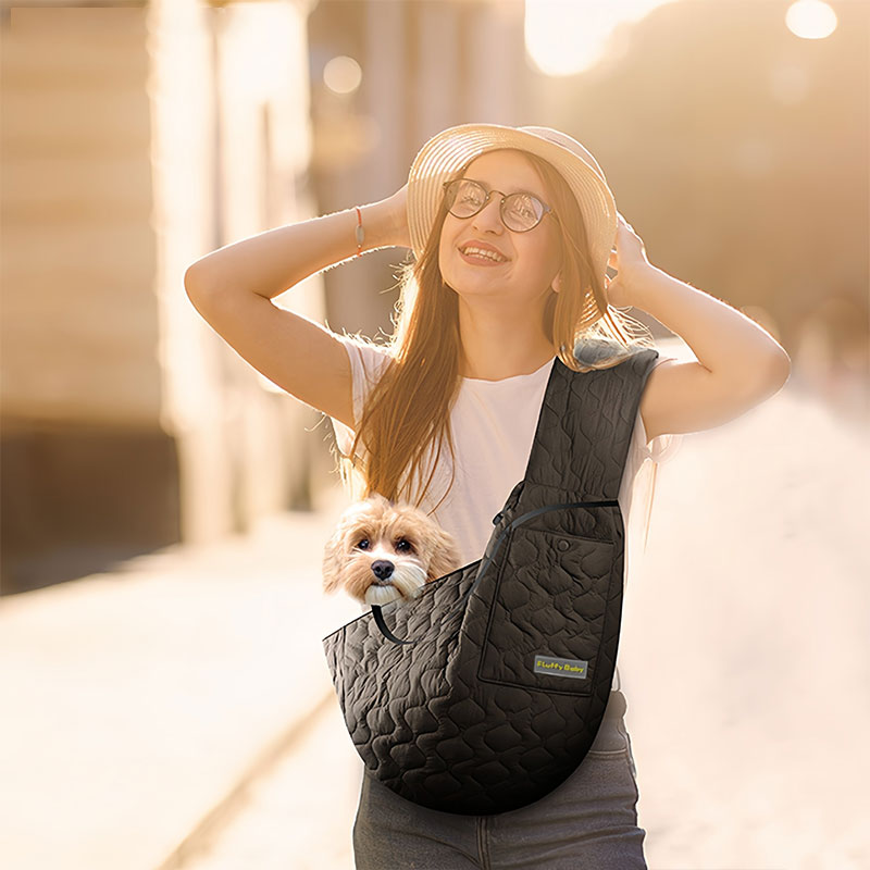 Designer Doggy Crossbody Bag for Outings, cat carrier, Pet Dog Bag, Lightweight Single Shoulder Bag Dog travel bag fashion