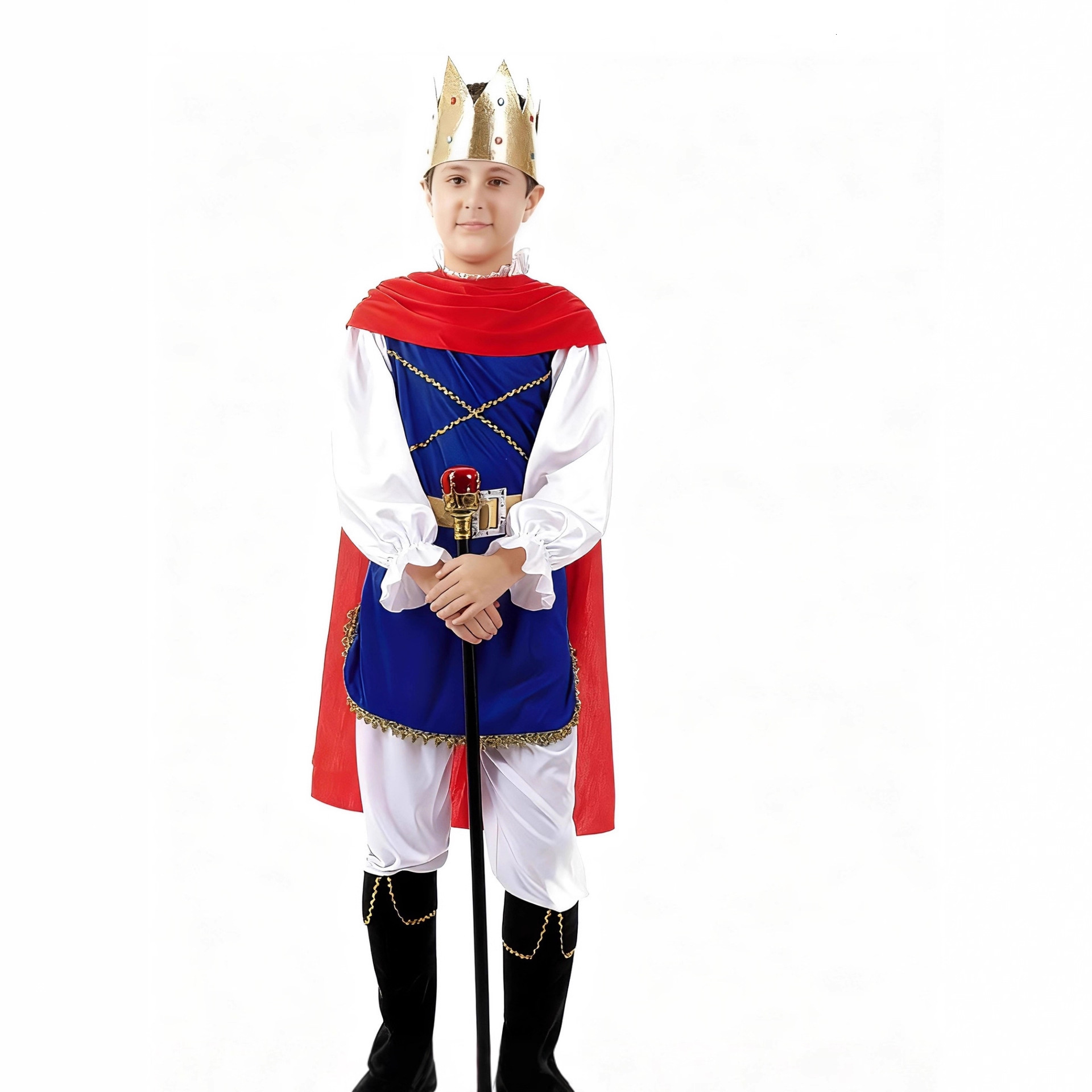 2025 Role Playing New Autumn and Winter Costumes Halloween Costumes Children's Prince Costumes Festival Luxury Party Performance Costumes