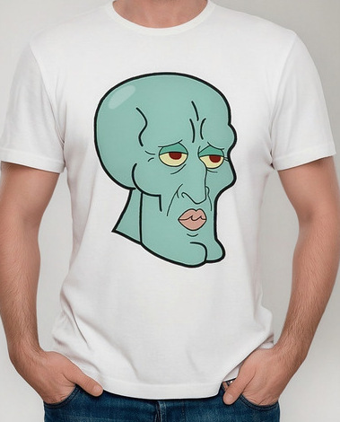 Europe and the United States wind cotton short sleeve American anime print loose fit - TT8741