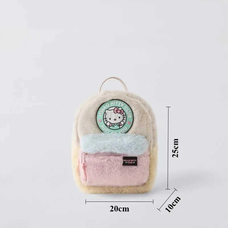 Sanrio 2025 New Hello Kitty Schoolbag Cartoon Backpack Multifunctional Children Cute Kindergarten Children School Gift L251022