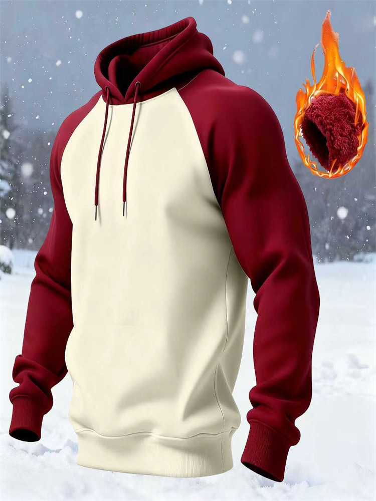 Designer mens hoodies and sportswear designers autumn and winter contrast color hoodie loose pullover thick long sleeved jumper sportswear S-3XL Sweat