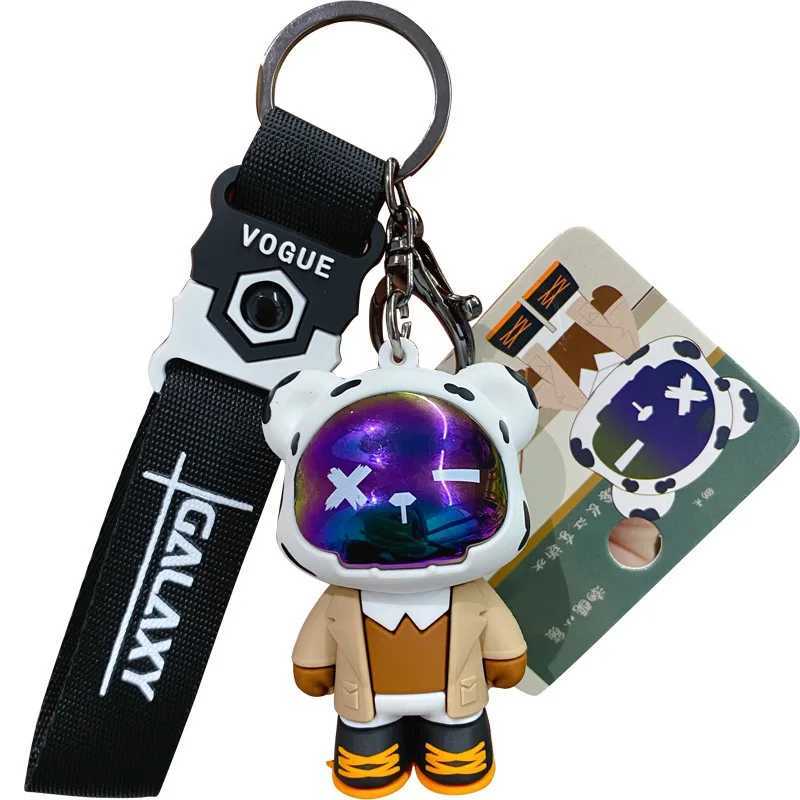 2024 New Cute Bear Keychain Cartoon Doll Keyring for Men Car Keychain Souvenirs Women Bag Pendant Jewelry Kids Birth Gift J251121