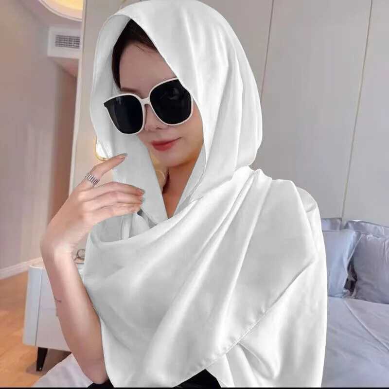 Linen Like Lightweight Sheer Scarf UV Protection Beach Desert Travel Photography Head Wrap Shawl for Women MultiUse J251118