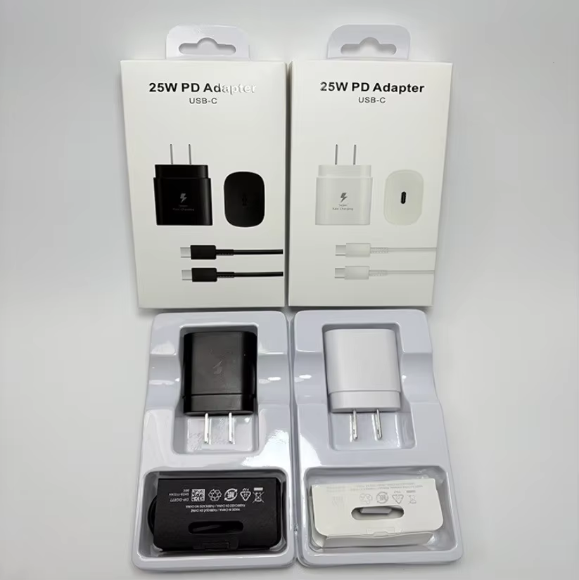 Type C Cable PD 25W Fast Charging Adapter USB-C for Samsung Samsung S26 S25 ULTRA A16 A55 S25FE