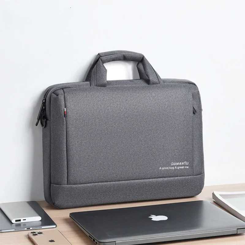 Waterproof Laptop Bag Case 13 14 15 Inch Notebook Bag For Macbook Air Pro 13 15 Computer Shoulder Handbag Briefcase Bag W251022