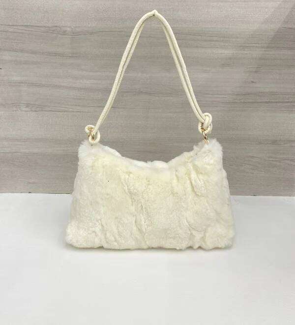 Real Mink Shoulder Bag Purses and Handbags High Quality Fur Crossbody Bags For Women Handbag