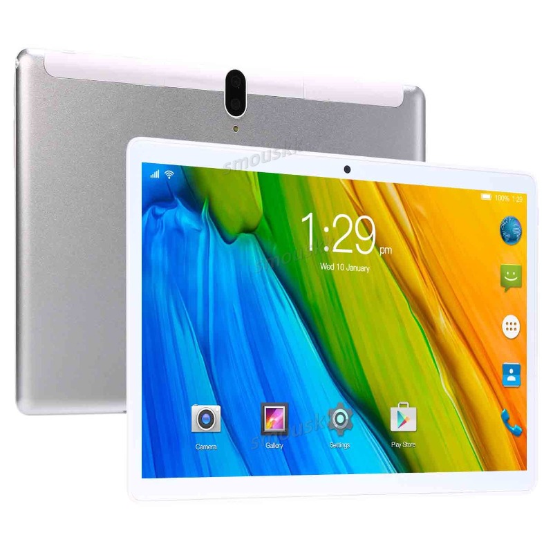 10.1 Inch Android 8.1 Tablet PC Computer Real 4G 2GB RAM+16GB Can Change The Fake 6+128G 1.5GHZ ROM 8000mAh Dual Camera WIFI Bluetooth
