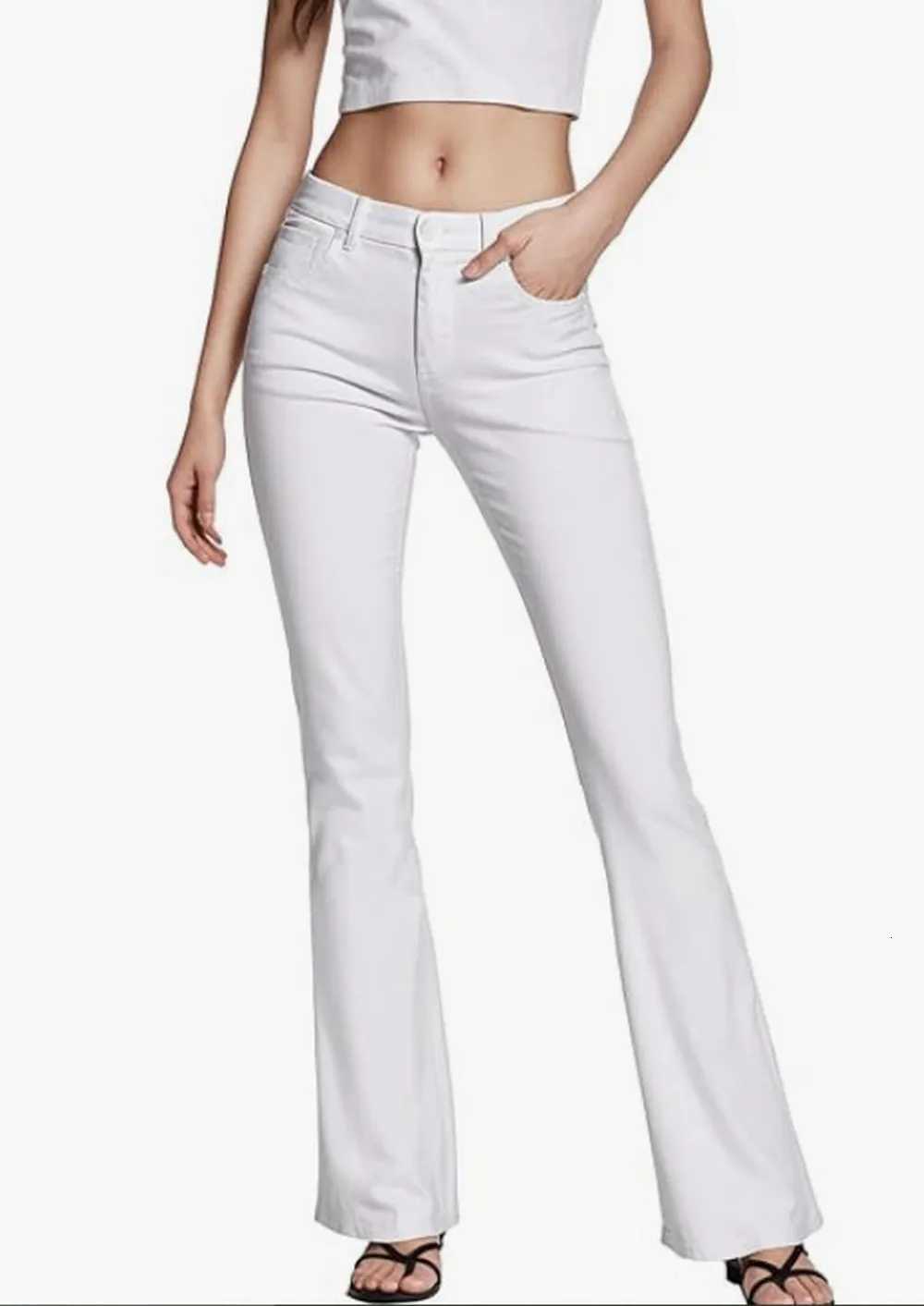 Women Flare Pants Dress With Pockets Stretch Pencil Bootcut Bell Bottom Trousers Flared Jeans Work CasualT251022