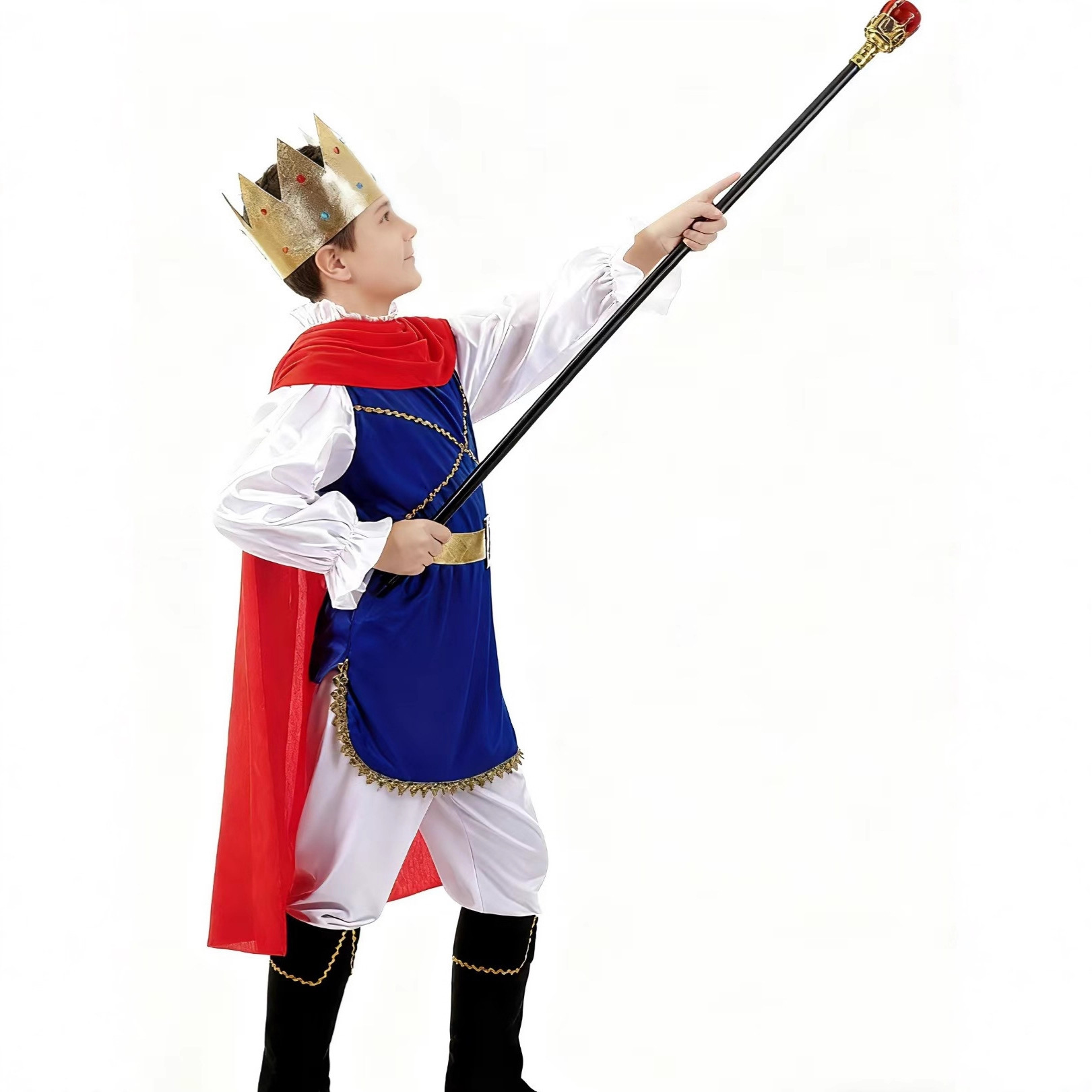 2025 Role Playing New Autumn and Winter Costumes Halloween Costumes Children's Prince Costumes Festival Luxury Party Performance Costumes