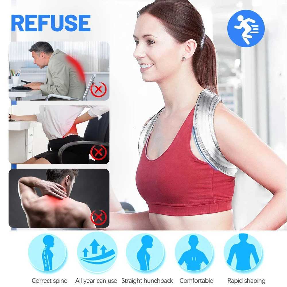Back Posture Corrector Belt Brace Hunchback Corrector Adult Men and Women Sitting Posture Correction Belt Shoulder Straight Back1 D251022