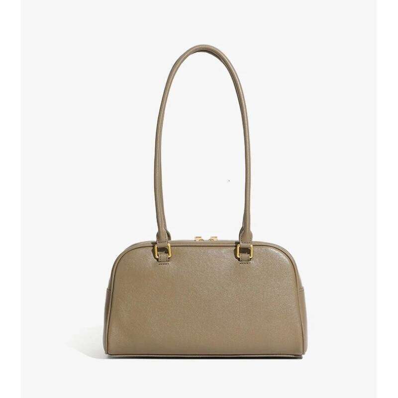 Niche Design Women Underarm Vintage Commuter Handbags Genuine Leather Shoulder Bags For Female Girls Travel Purses Suotong1022
