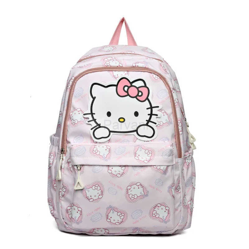 Sanrio Start Of School Season Backpack Anime Kuromi Cinnamoroll Student Bag Large Capacity Women Bag For Children Girls Gift L251022