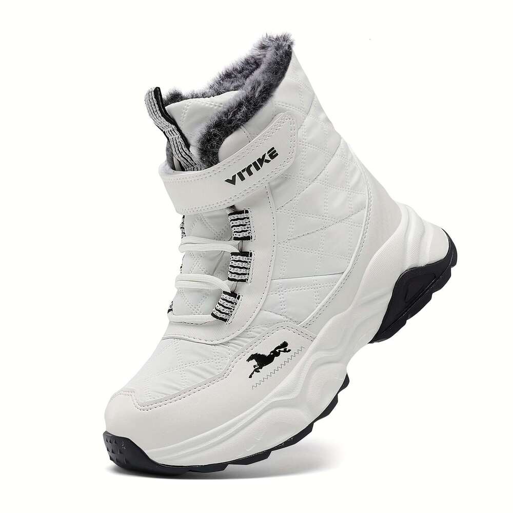 Women's Snow Non-Slip Warm Long Thick Bottom Hiking Boots Winter