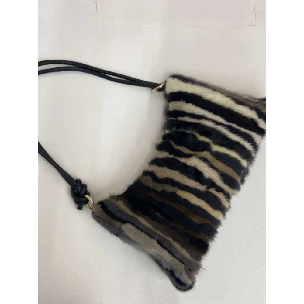 Real Mink Shoulder Bag Purses and Handbags High Quality Fur Crossbody Bags For Women Handbag