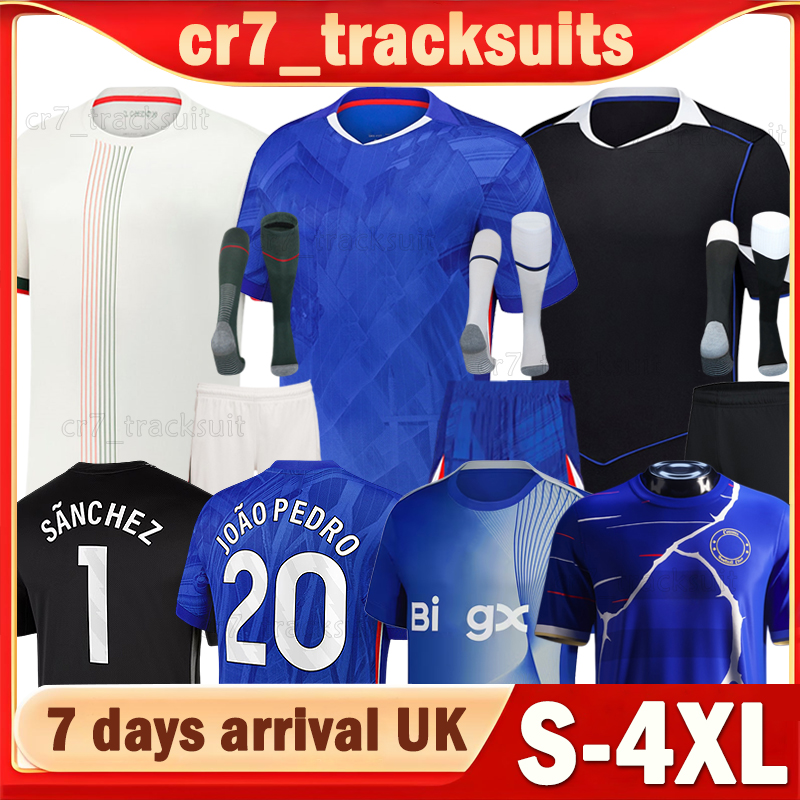 XXXL 4XL CFC Soccer Jerseys Football Shirts JOAO PEDRO ENZO NETO 2025 2026 CAICEDO PALMER Chelse Long sleeves GEORGE BUONANOTTE Goalkeeper SANCHEZ Men kids kits sets