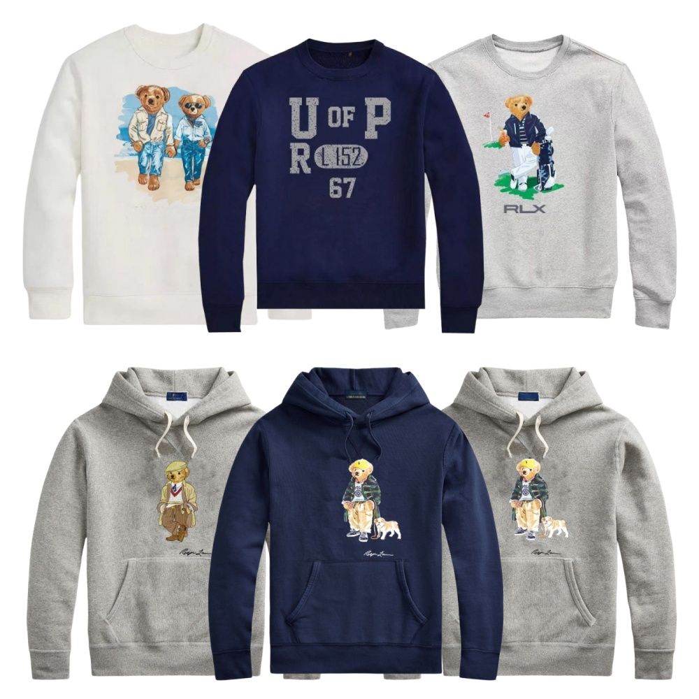 Bear Jumper Hoodies Mens Designer Hoodie Hoodies Shirt Sweatshirt for Men Womens Hoody Pullover Sweatshirts Hip Hop cotton Tops Printing Clothes