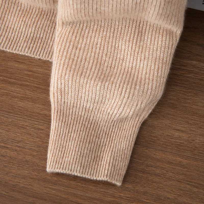 100 Pure Cashmere Sweater Men Oneck Basic Pullover Autumn Winter Soft Warm Comfy Bottom Cashmere Knitwear High Quality TopsXJ251022