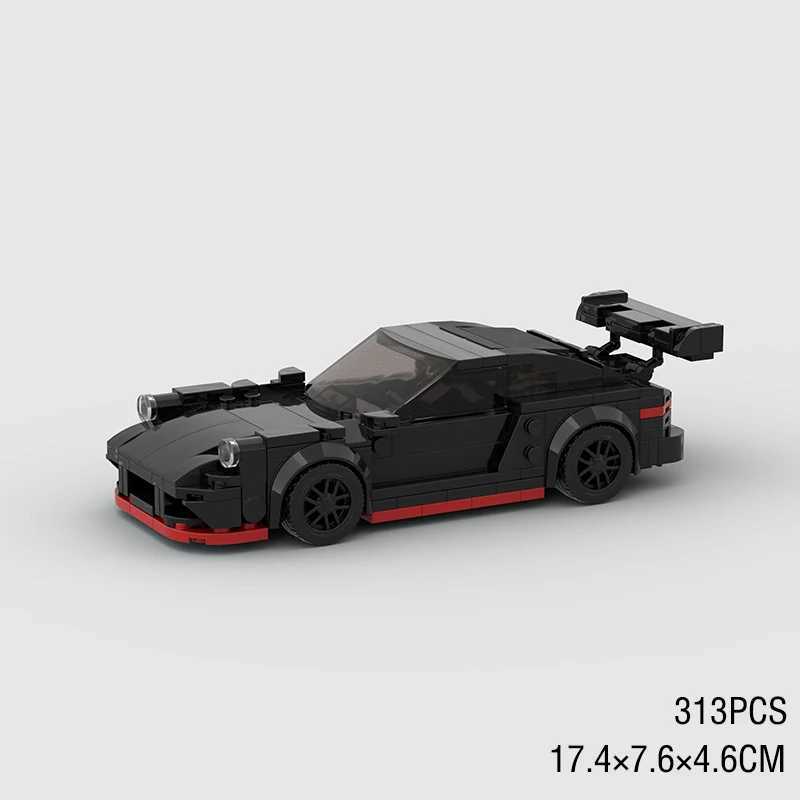 MOC Speed Super Racing Car F40 RS6 City Sports Model Building Blocks Classic Rally old race Vehicle Bricks Technical kids toys J251129