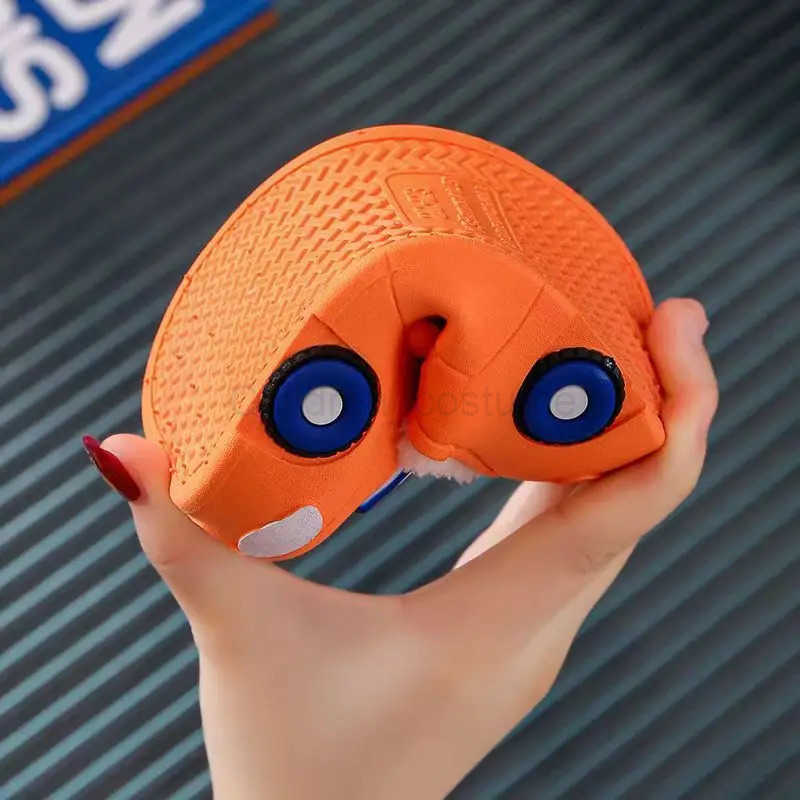 Disney Boys lovely 2024 new arrival car cartoon slippers babi indoor keep warm plush indoor shoes children winter slippers H251022